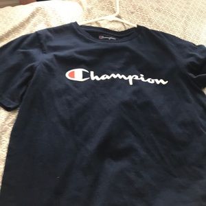 Champion shirt navy blue